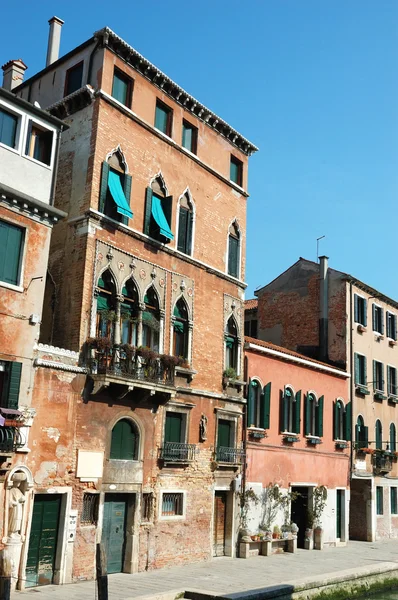 Huis van de grote Italiaanse schilder tintoretto, Venetië, Italië — Stockfoto