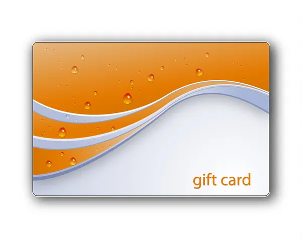 Gift card — Stock Vector