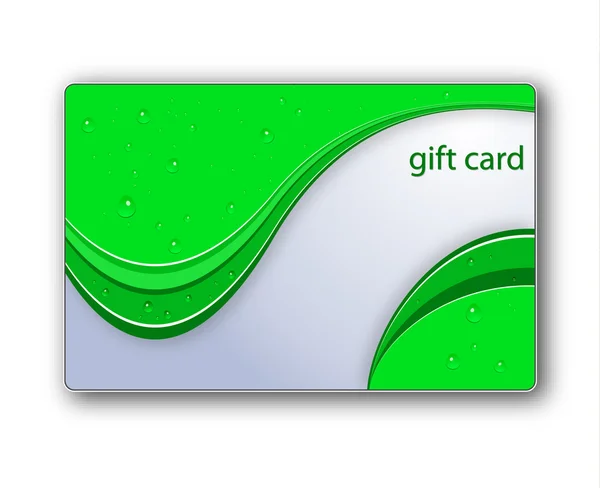 Carte cadeau — Image vectorielle