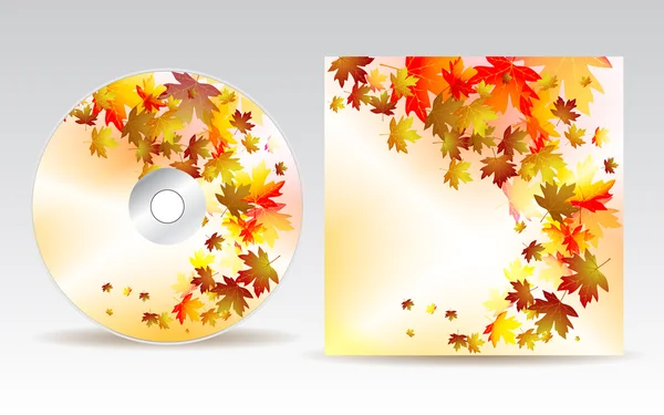 CD cover design — Stock Vector