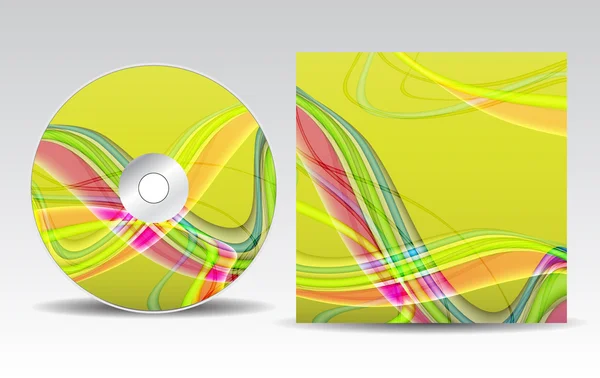 Дизайн обложки CD — стоковый вектор