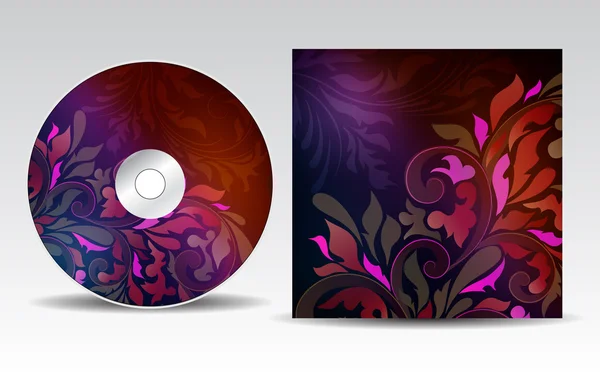 Дизайн обкладинки CD — стоковий вектор