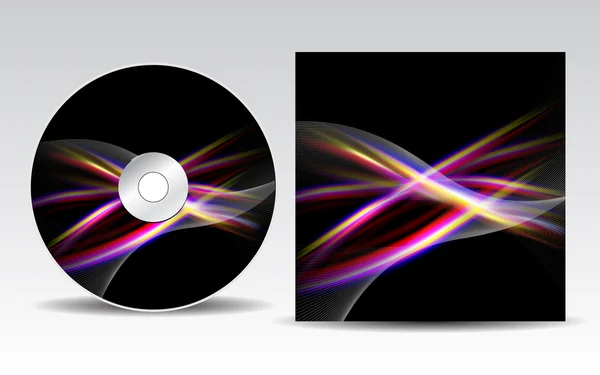 Conception de couverture de CD — Image vectorielle