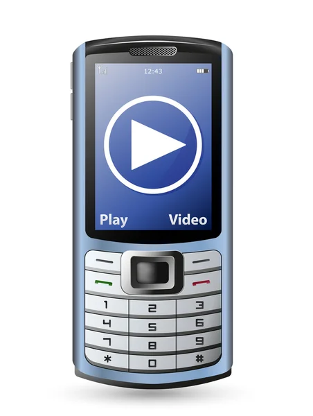 Moderne mobiele telefoon — Stockvector