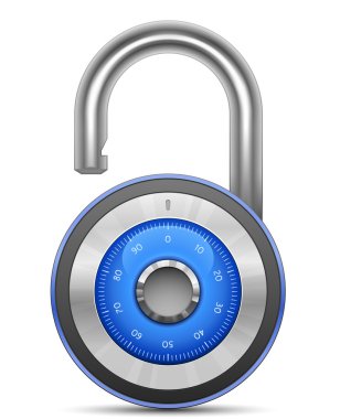 Combination Lock Collection clipart