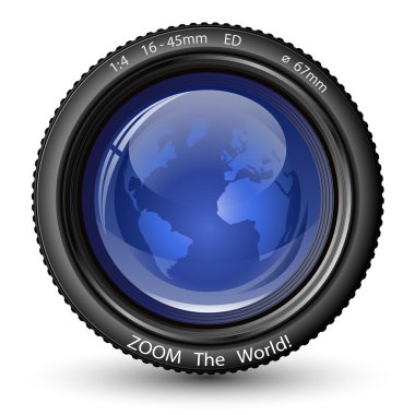 Zoom the World! clipart