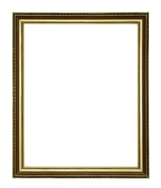 Frame on white clipart