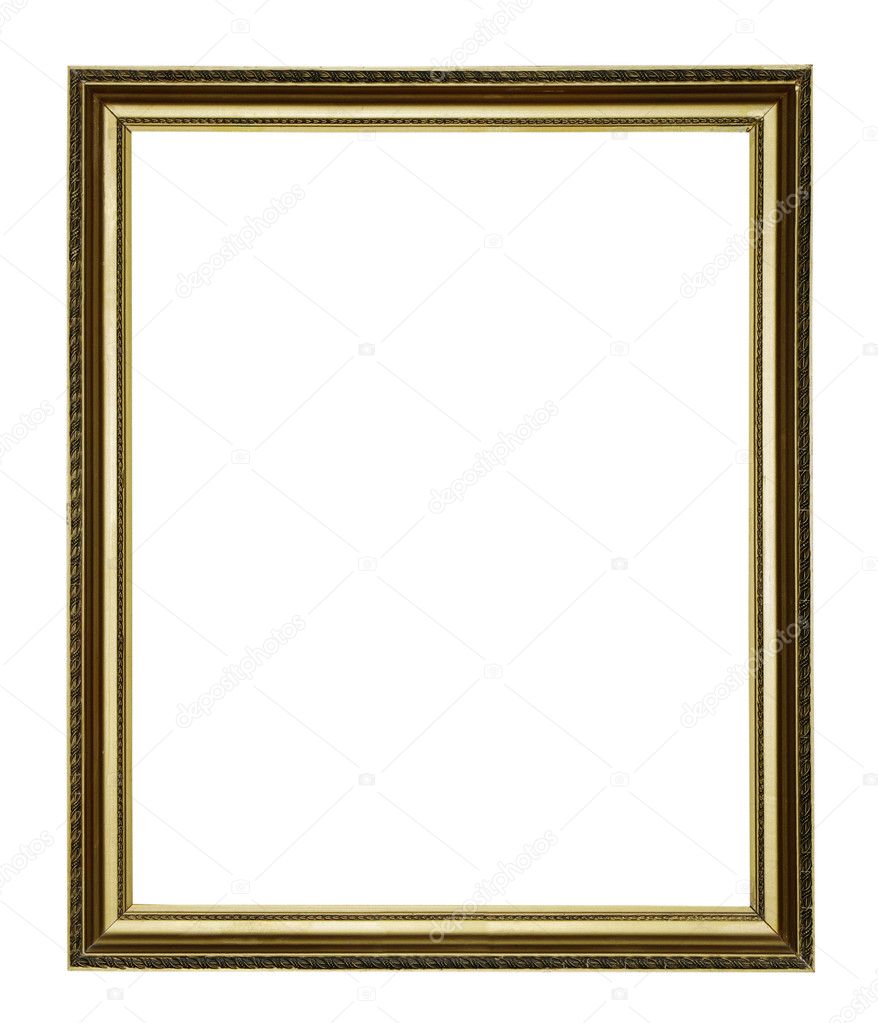 Frame on white