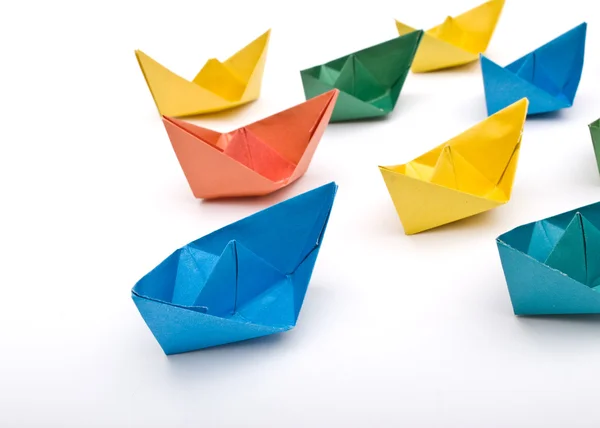 stock image Paper ships