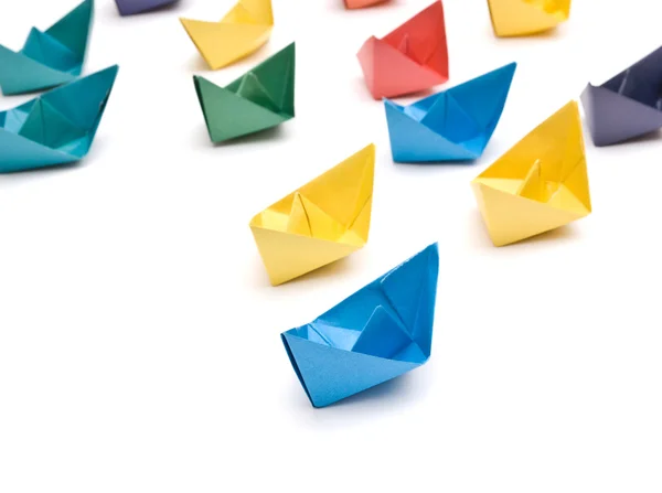 stock image Paper ships