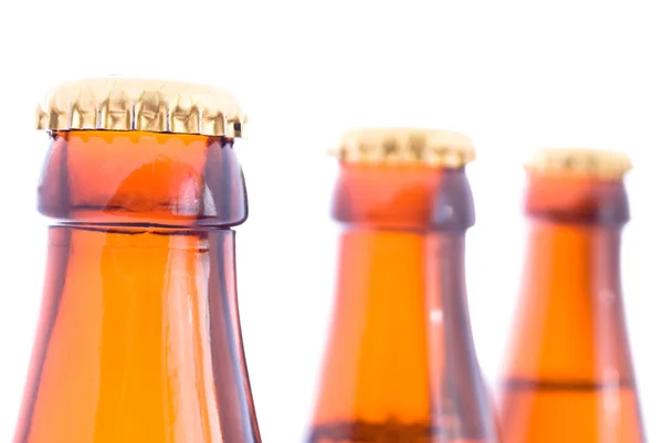 Bottiglie di birra — Foto Stock