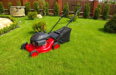 Lawn mower clipart