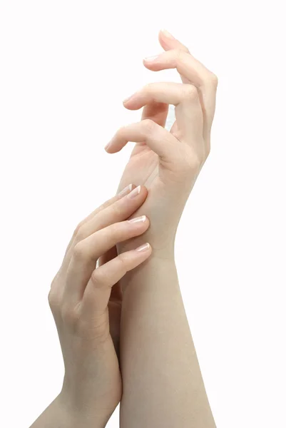 Красивые женские руки — стоковое фото