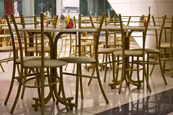 Café in shopping mall — Stockfoto