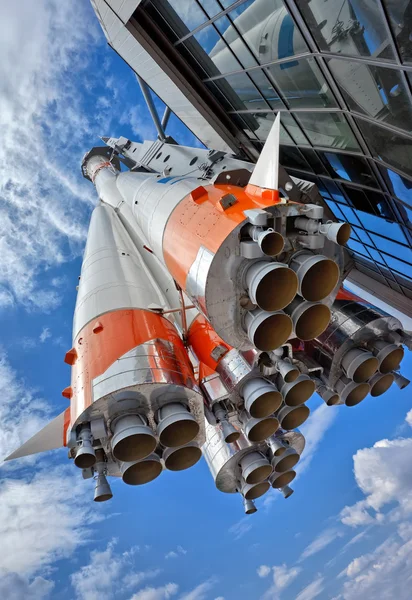 Russische raket voor ruimtevervoer — Stockfoto