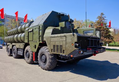 Russian anti-aircraft complex S-300 clipart