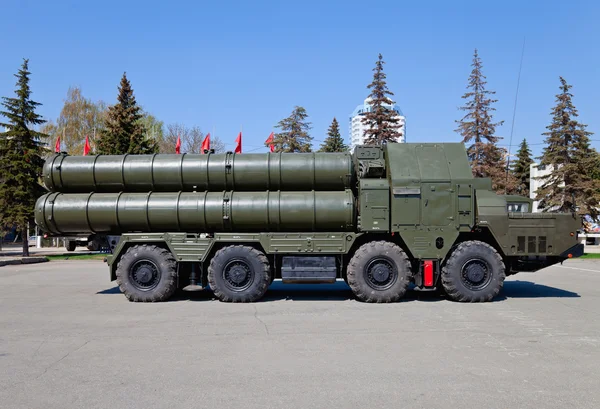 Russian anti-aircraft complex S-300 — Stock Photo, Image