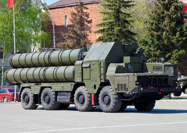 Russian antiaircraft complex S-300 — Stock Photo, Image