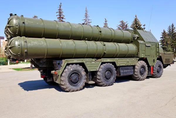 Rosyjski przeciwlotniczych kompleks s-300 — Zdjęcie stockowe