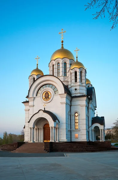 小さいキリスト教の正教会 — ストック写真