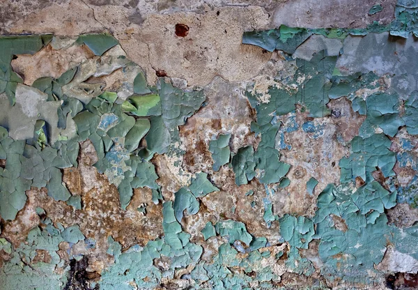 Трещина в стене из кирпича — стоковое фото