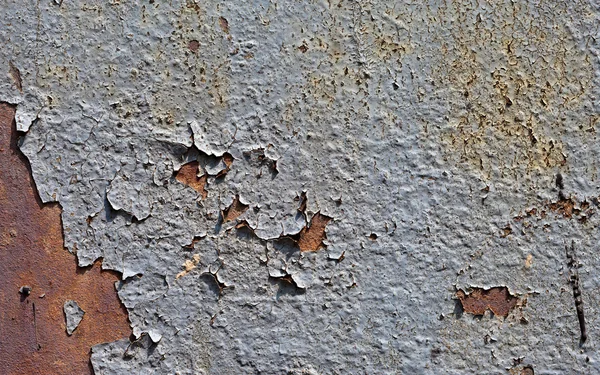 Fondo de metal oxidado pared sucia en estilo grunge — Foto de Stock