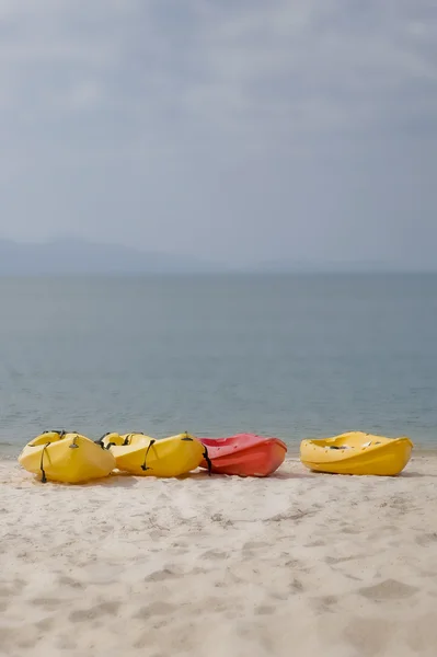 stock image Kayaks