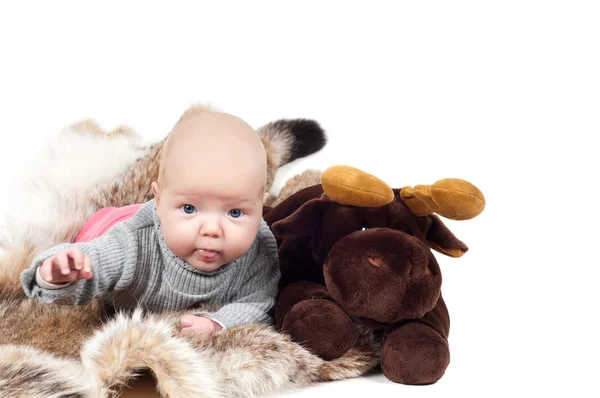 Söt liten baby — Stockfoto