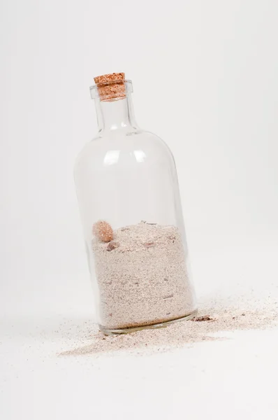 stock image Bottle with sand