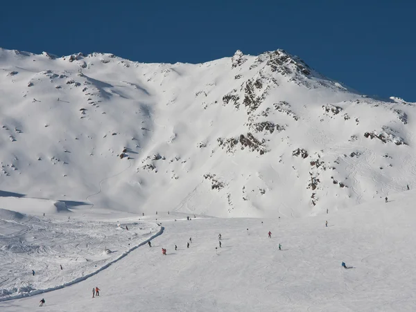 スキー リゾートを solden します。オーストリア — ストック写真