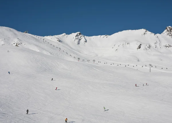 Kayak Merkezi Sölden. Avusturya — Stok fotoğraf