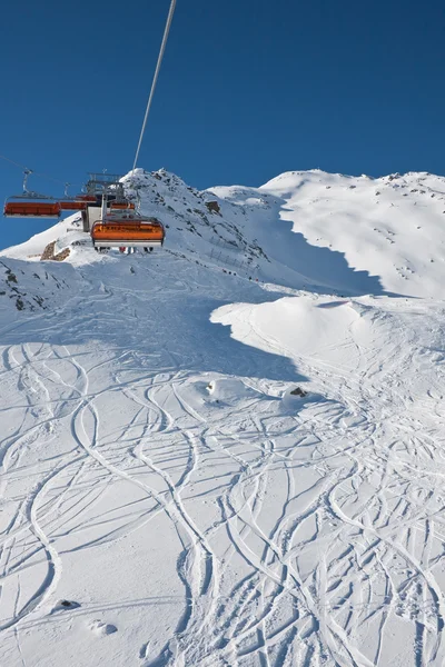 Skigebied Sölden. Oostenrijk — Stockfoto