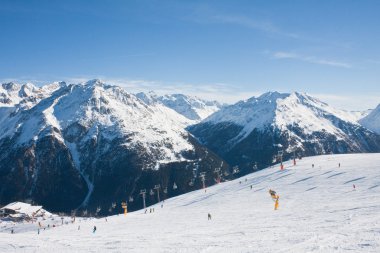 Kayak Merkezi Sölden. Avusturya