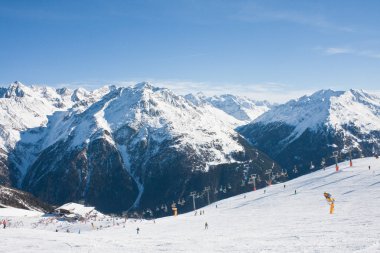 Kayak Merkezi Sölden. Avusturya