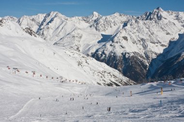 Kayak Merkezi Sölden. Avusturya