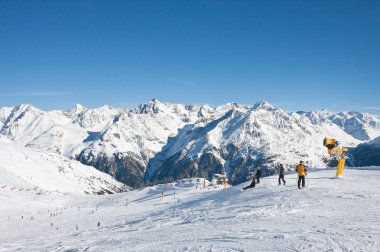 Kayak Merkezi Sölden. Avusturya