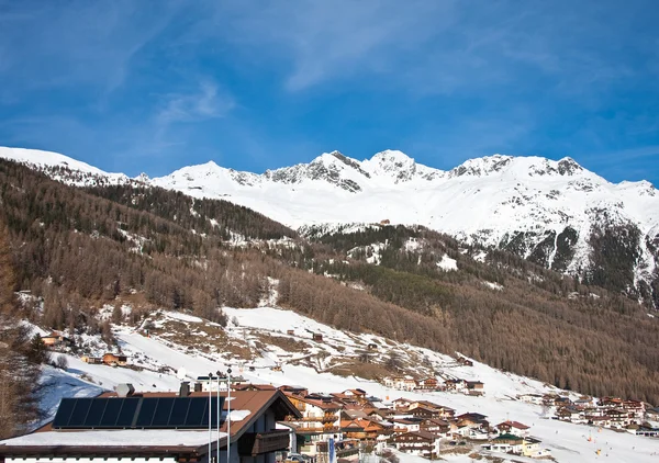 Ski resort Solden. Austria — Stock Photo, Image