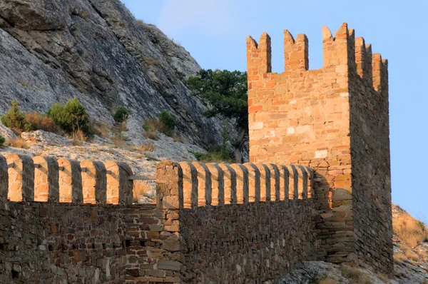 热那亚苏达克城堡 — 图库照片