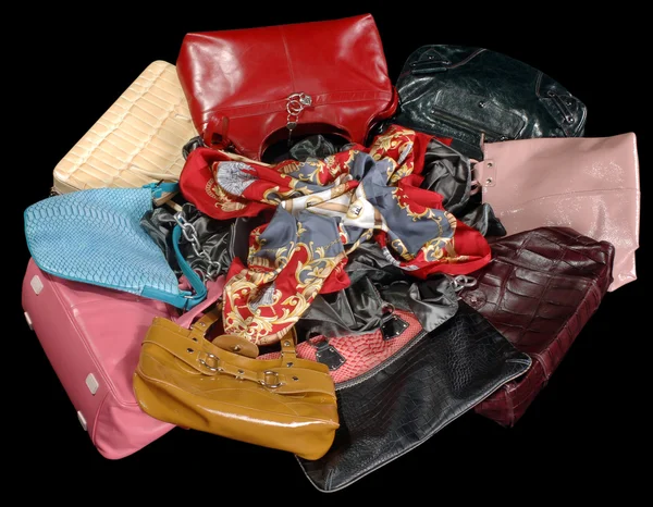 Varios bolsos de mujer —  Fotos de Stock
