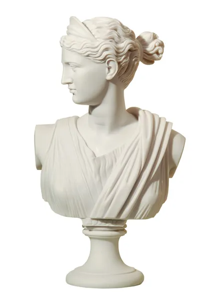 Άγαλμα μιας γυναίκας σε στυλ αντίκα Royalty Free Εικόνες Αρχείου