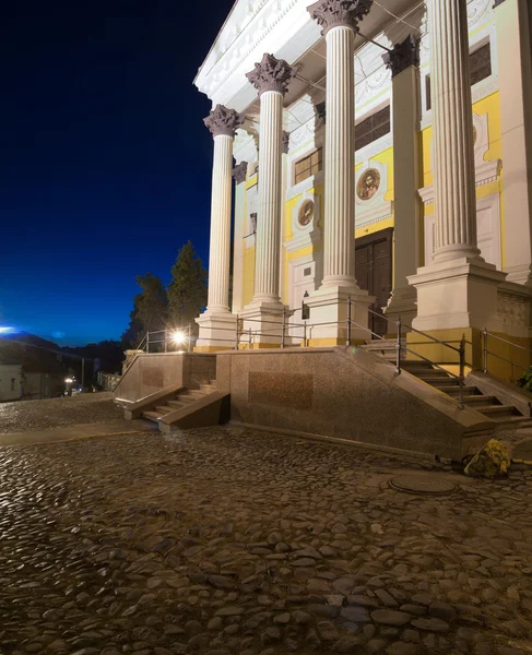 Catedral católica griega construida en 1646 Uzhgorod, Ucrania — Foto de Stock