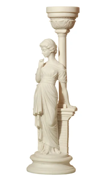 Statue einer Frau im antiken Stil — Stockfoto