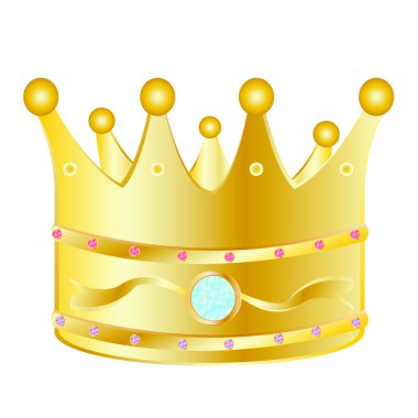 Gold corona clipart