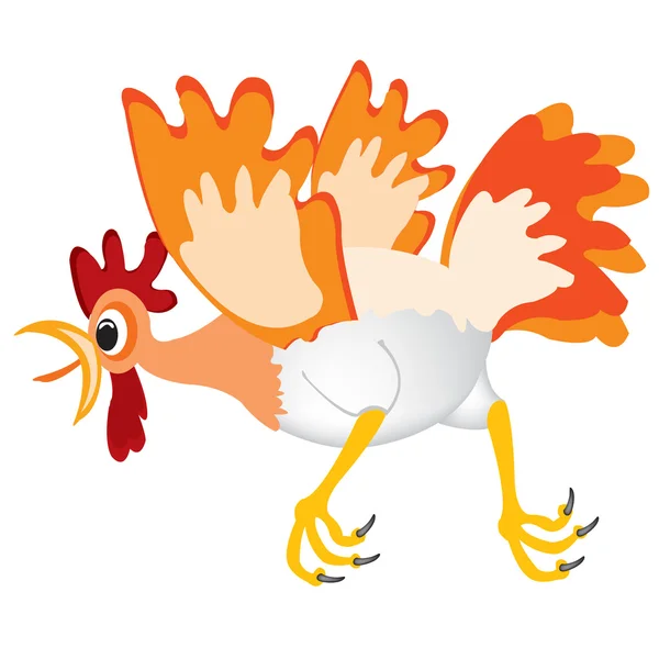 童话故事公鸡的插图 — 图库矢量图片