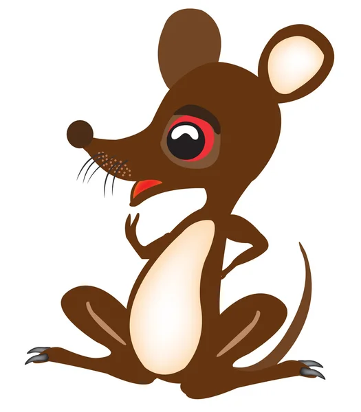 Mysz ładne bajki dla dzieci — Wektor stockowy
