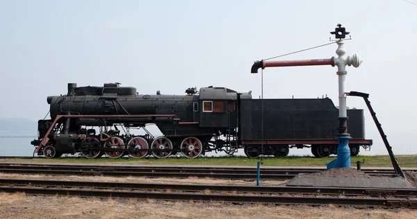 Stará parní lokomotiva — Stock fotografie