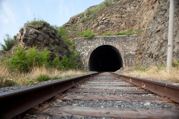 Régi vasúti alagút — Stock Fotó