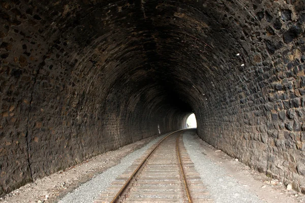 老铁路隧道 — 图库照片