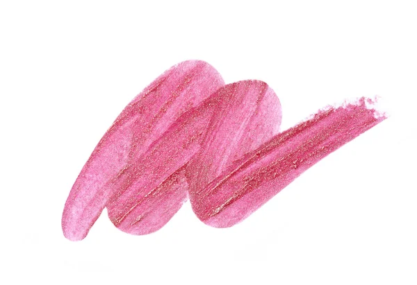Pink lipstick sample — Stok fotoğraf