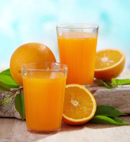 Zumo de naranja fresco — Foto de Stock